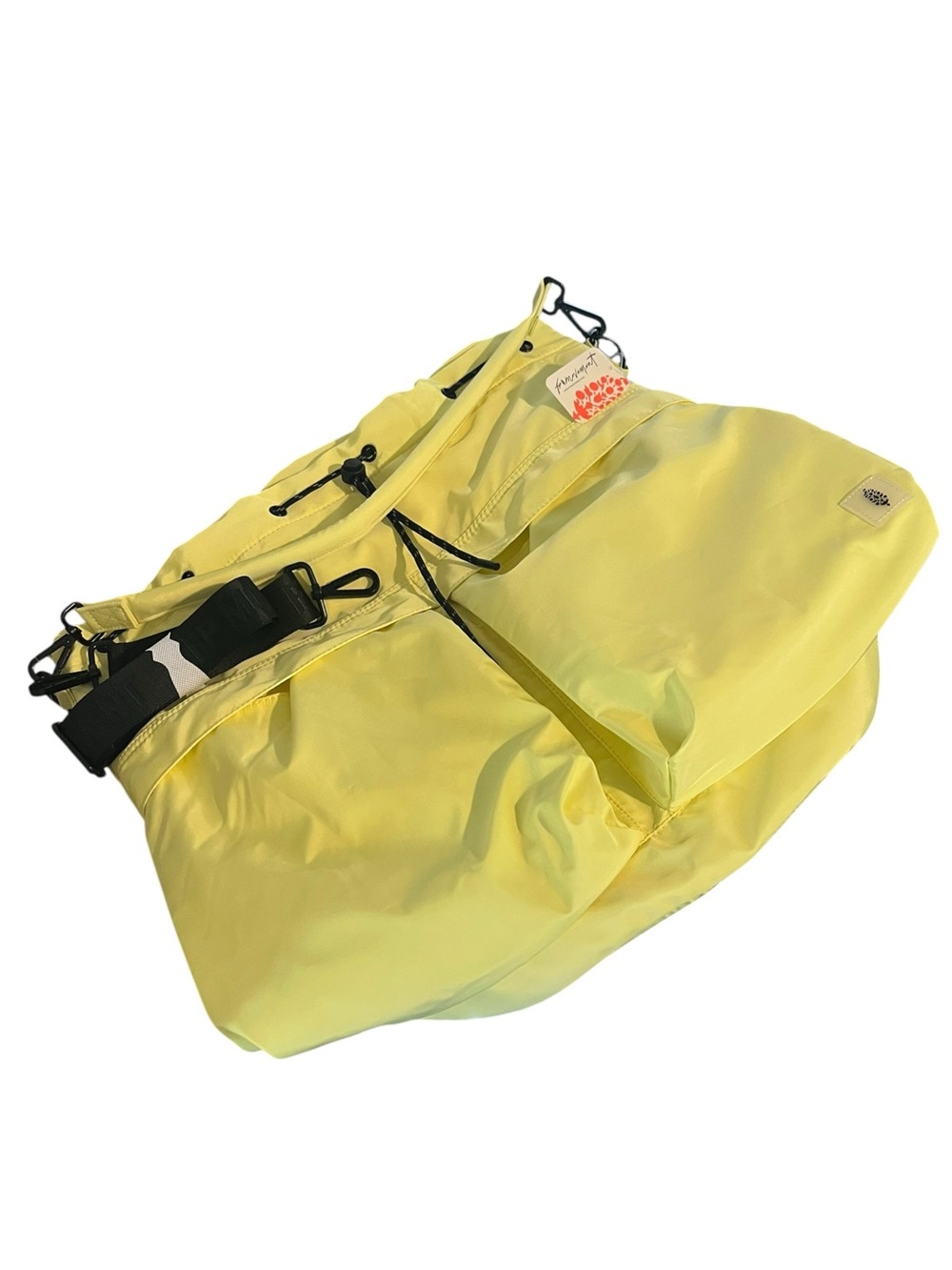 NWT Free People Ego Boost Mega Bucket Bag Sunlit Yellow FP Movement - Picture 6 of 8